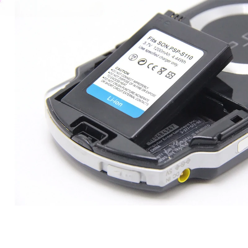 Аккумулятор 1200 мАч для Sony PSP1000 PSP2000 PSP3000 PlayStation портативный геймпад литиевая
