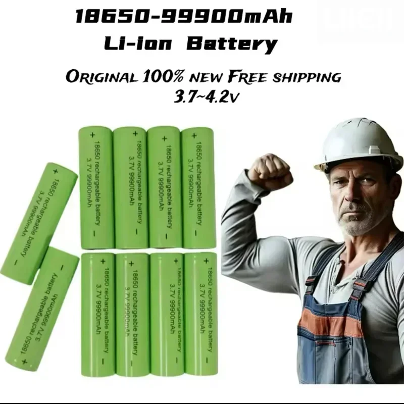 Перезаряжаемая литиевая батарея 18650 3 7 В 3400 мАч