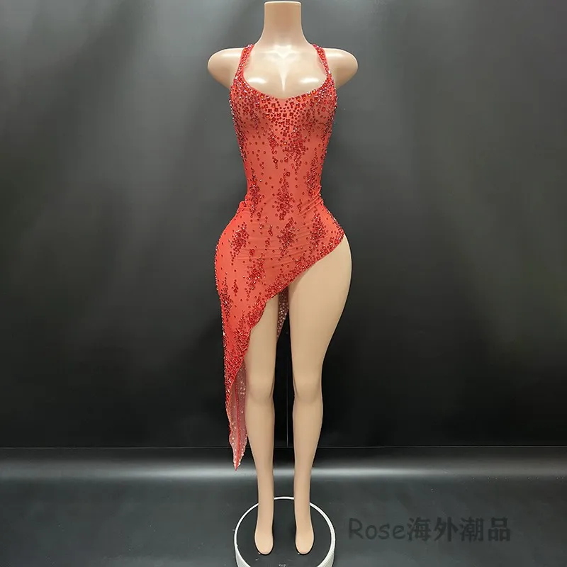 Разноцветное вечернее платье блестящее сексуальное танцевальное Gogo одежда для