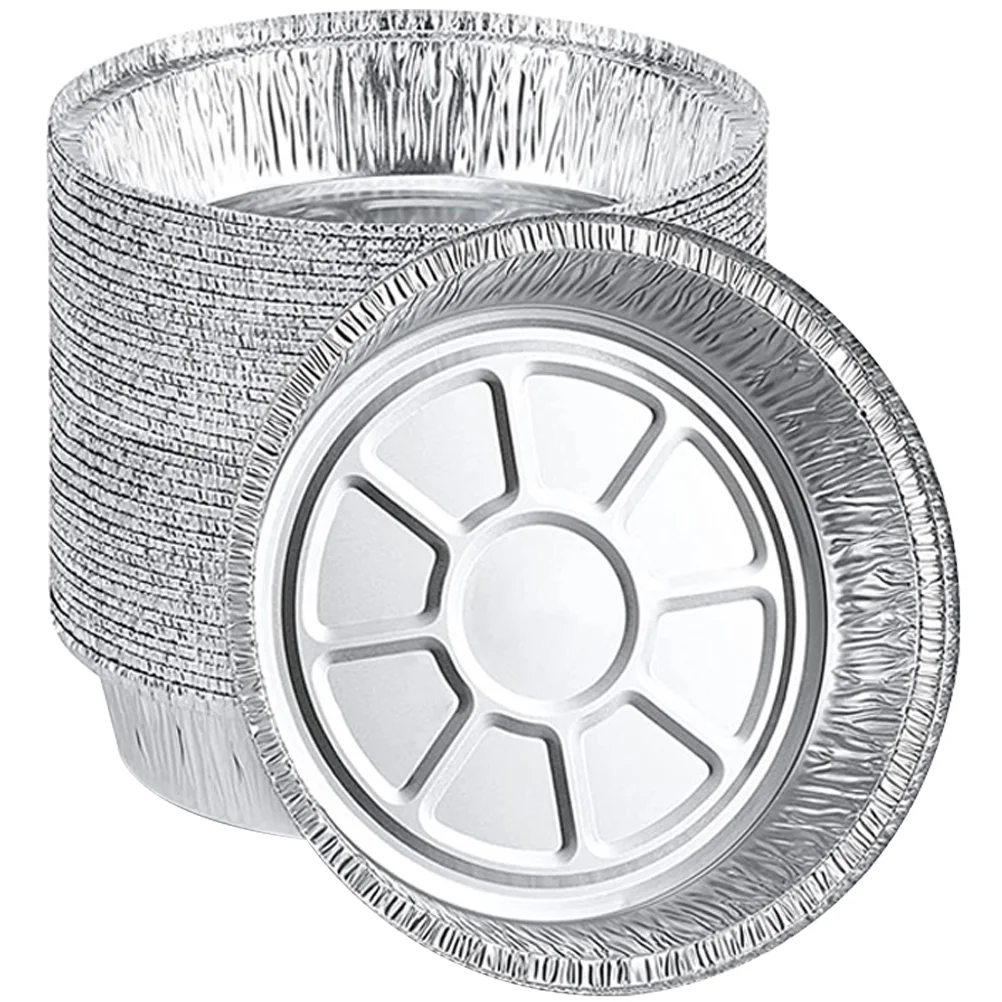 

50Pcs Air Fryer Aluminum For Pie Aluminum Pie Pans Oven Liner for Air Fryer Home Party Oven
