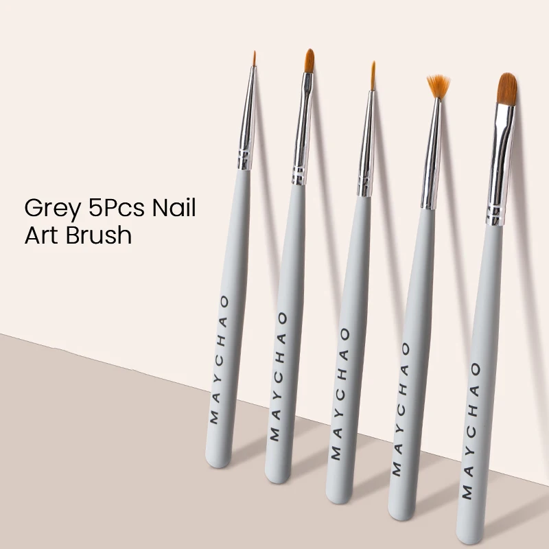 Набор кистей для дизайна ногтей 5/7 шт. кисть рисования геля ручка