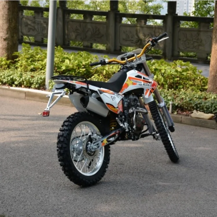Фото Внедорожный мотоцикл 250cc с водяным охлаждением, лесная дорога, профессиональный раллийный горный внедорожник №2