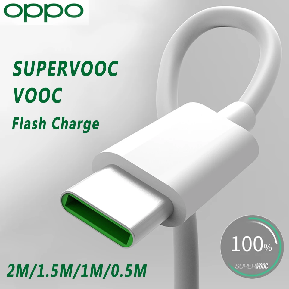 Оригинальный Usb-кабель Oppo типа C Supervooc Vooc кабель для быстрой зарядки и передачи
