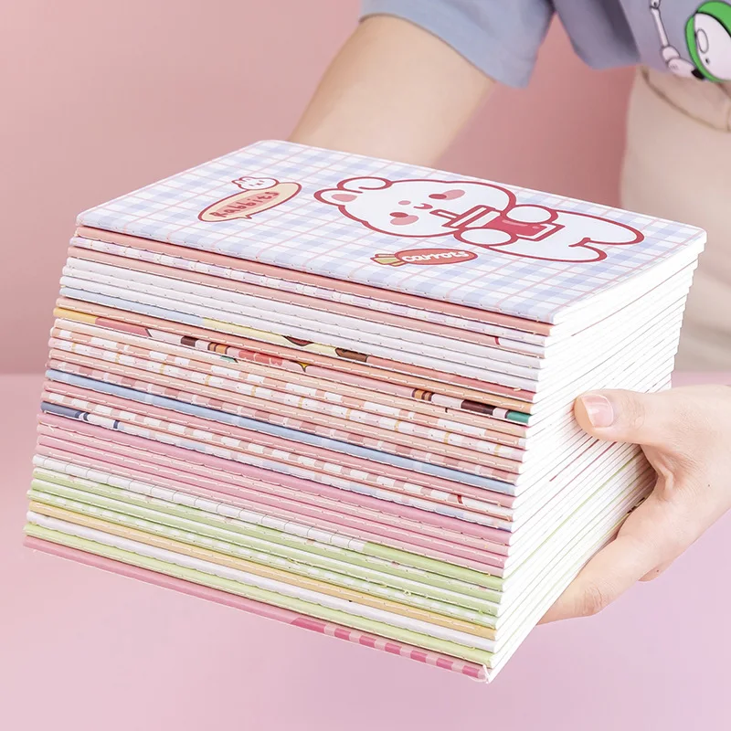 Cute Cartoon A5 Notebook Kawaii Bunny Bear Daily Weekly Planner Note Book Time Organizer School Supplies Notepad