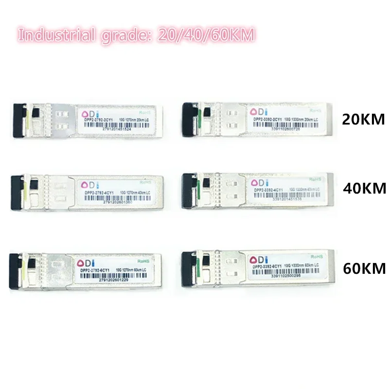 Одноволоконный оптический модуль SFP трансивер промышленного класса -40-85 по