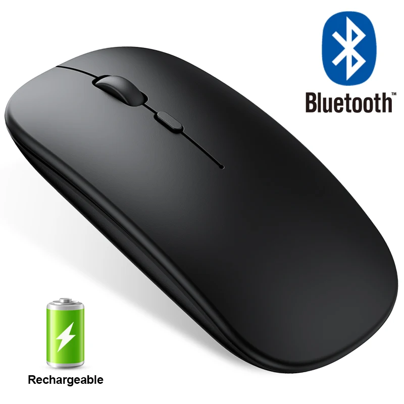 

Wireless Mouse Computer Bluetooth Mouse Rechargeable Mouse Wirelesss Silent Mause USB Optical Gaming Mice For Laptop ipad