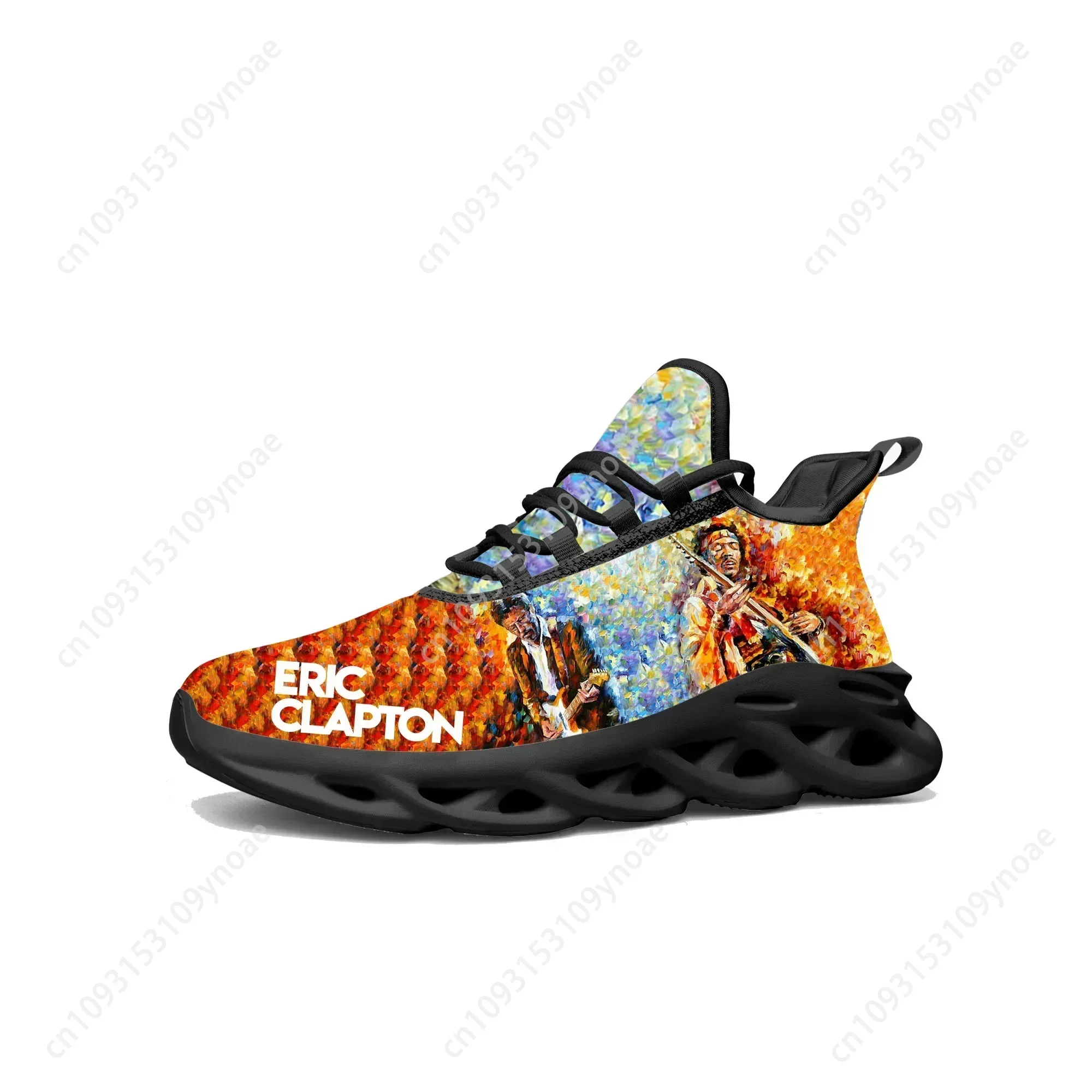 Eric Clapton Кроссовки на плоской подошве Мужские женские рок-гитары Спортивные