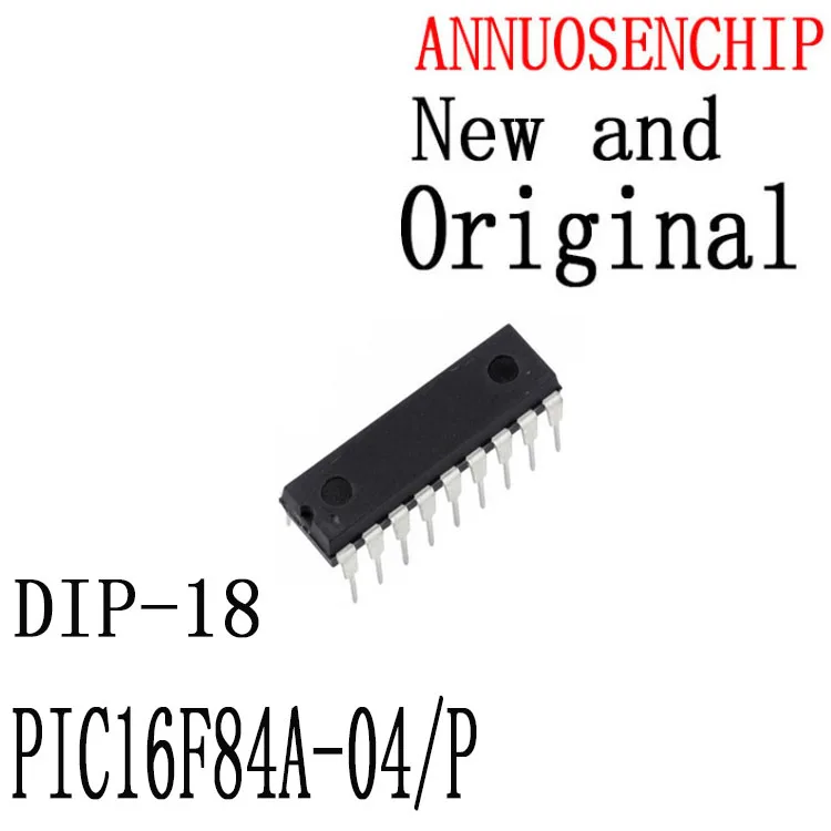 

New original 10PCS New and Original PIC16F84A PIC16F84 16F84A-04/P DIP-18 In stock! PIC16F84A-04/P