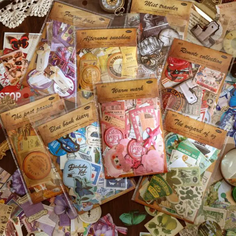 

100sheets/set Sticker Set Diy Cute Stickers Scrapbooking School Suppliers Stationery Art Supplies