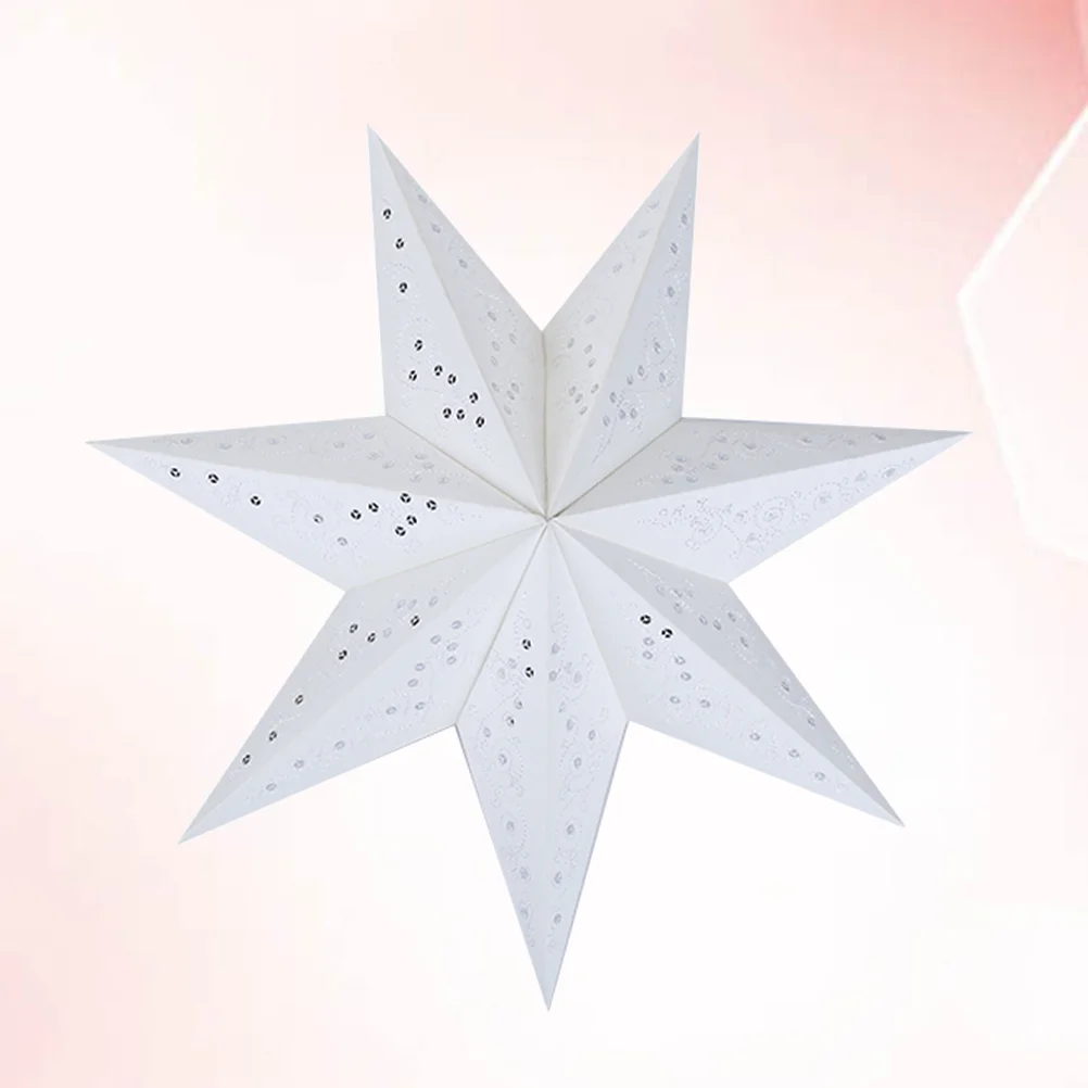 

Paper Star Lantern Cover Stars Lamp Christmas Hanging Light Lampshade Lanterns Lamps Shade Shaped Party 3D Lights Festival Out