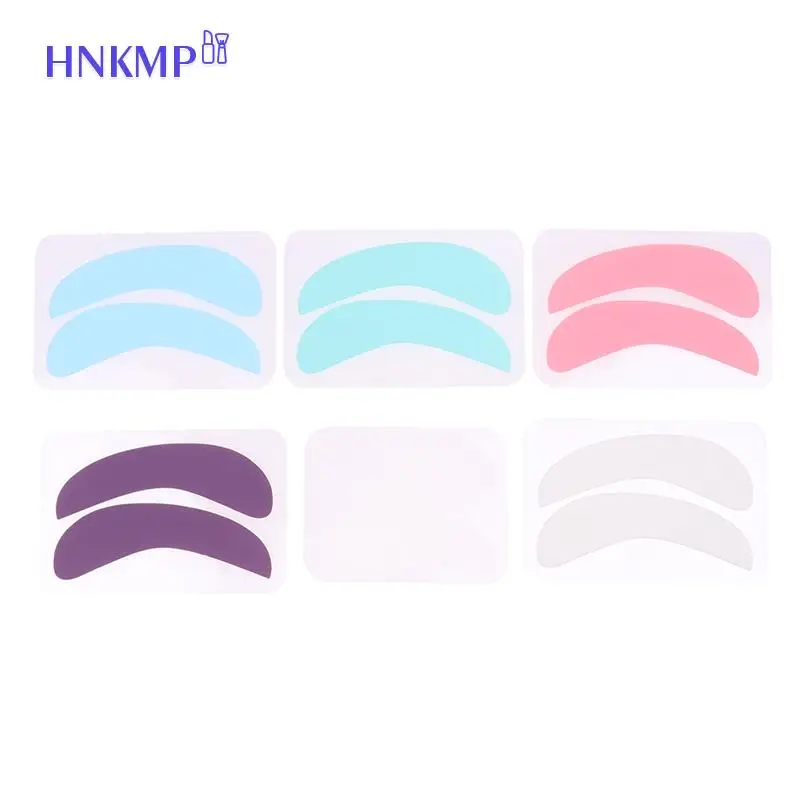 

1Pair Multiple colour eyelash lift silicone lash lift perm pads tool Eyelash curling aid tool spacer eye sticker