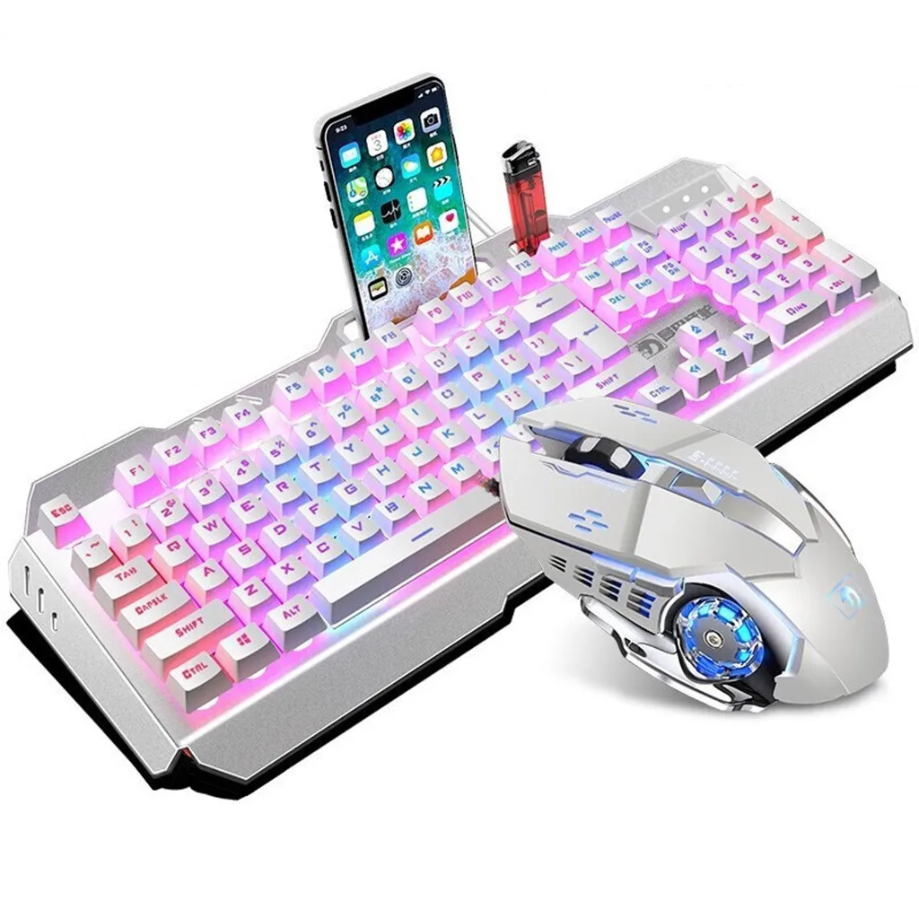 

Клавиатура игровая Механическая Проводная с подсветкой, 16 RGB, 1 комплект