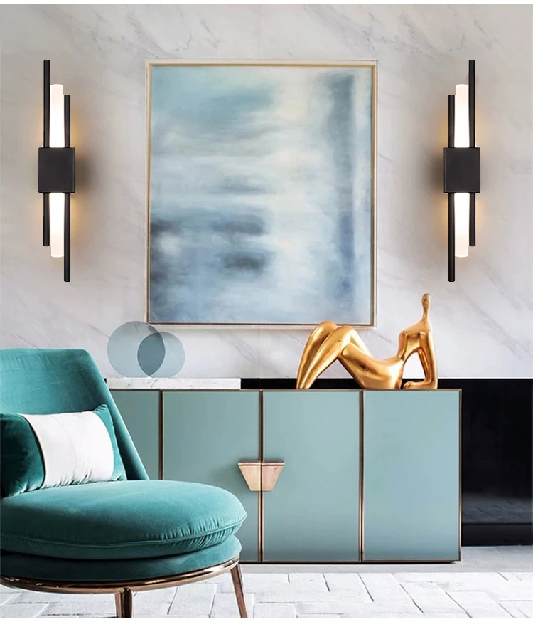 

Cmoonfall Luminarias Decorativas Nordic Light Lampade Da Parete Modern Wall Lamp For Home Kinkiet Nowoczesny Bedroom Living Room
