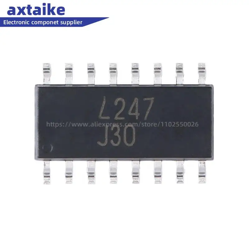 

10pcs Original LTV247 LTV-247 SOP-16 Transistor Output Optocouplers