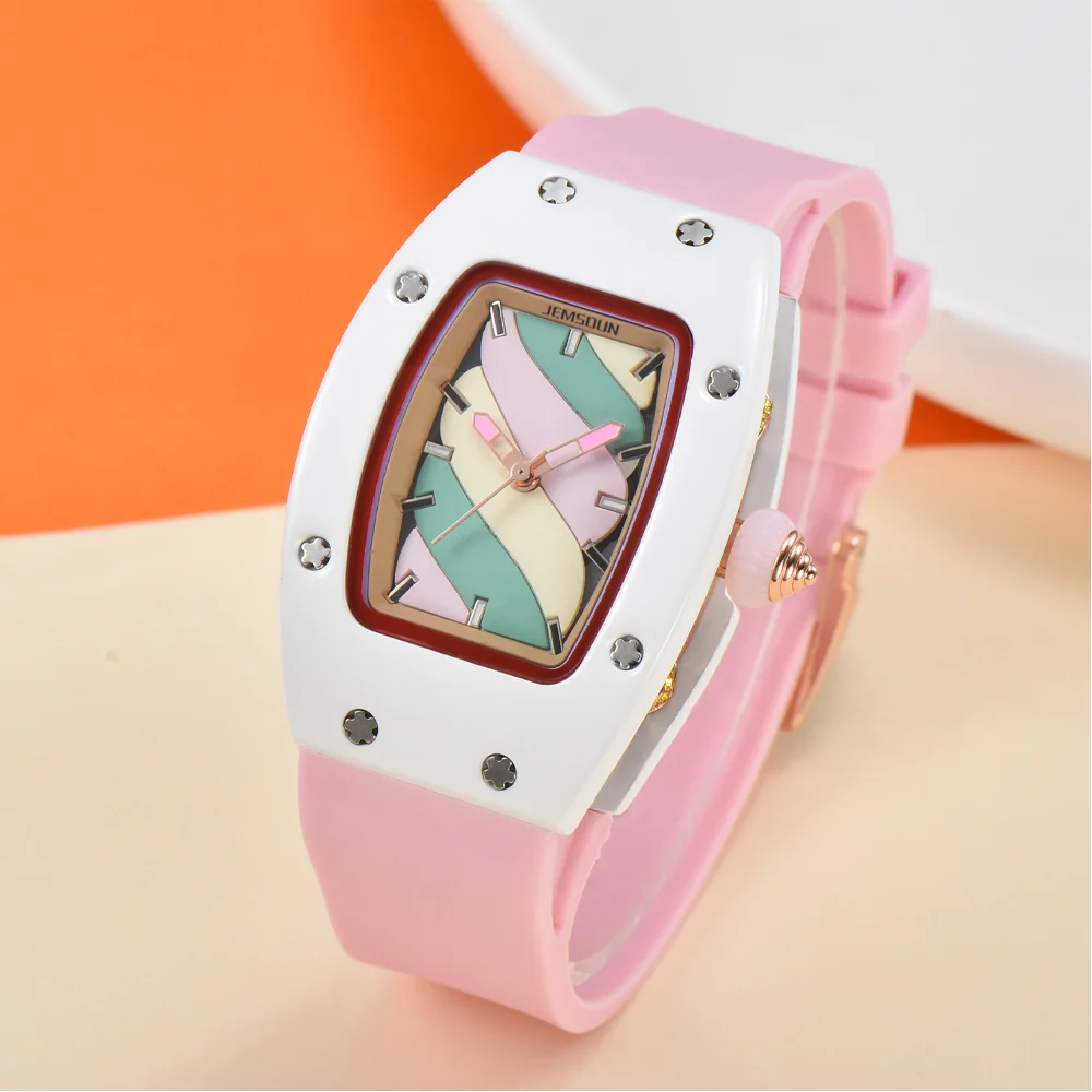 AAAAA Original Brand Watches For ladies Cute Candy Dial Multifunctional Casual  Quartz Watch Fashion Luxury Sports Womens Clocks