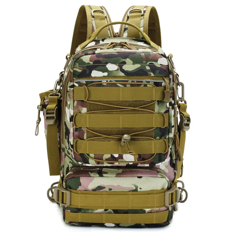 

Камуфляжный мужской военный тактический рюкзак большой вместимости, Спортивная дорожная сумка для отдыха на открытом воздухе, Походов, Кем...