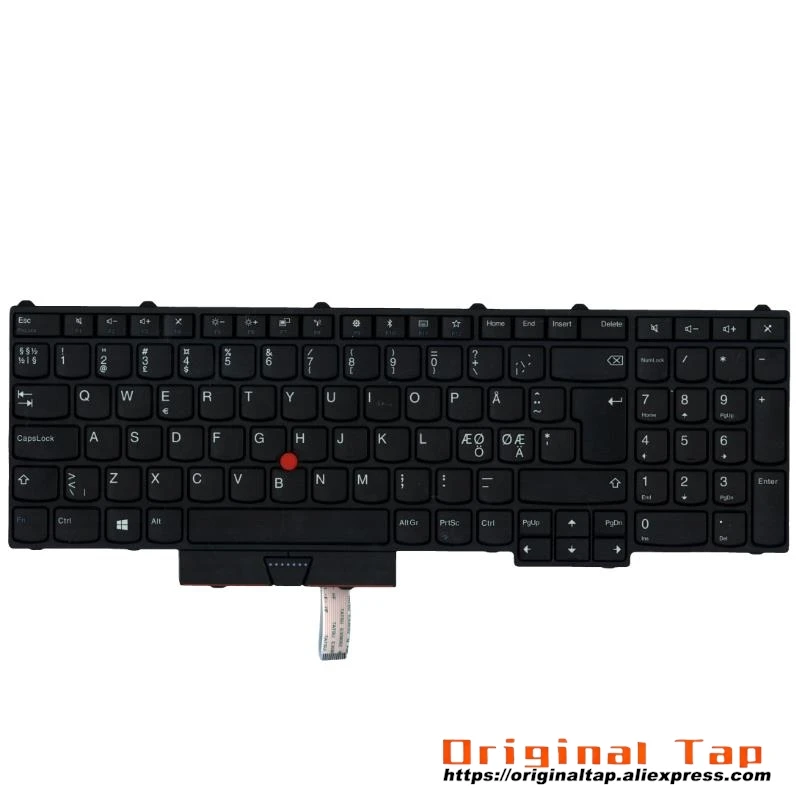 Клавиатура NDC Nordic для Lenovo Thinkpad P51 P71 01ER991 01HW281