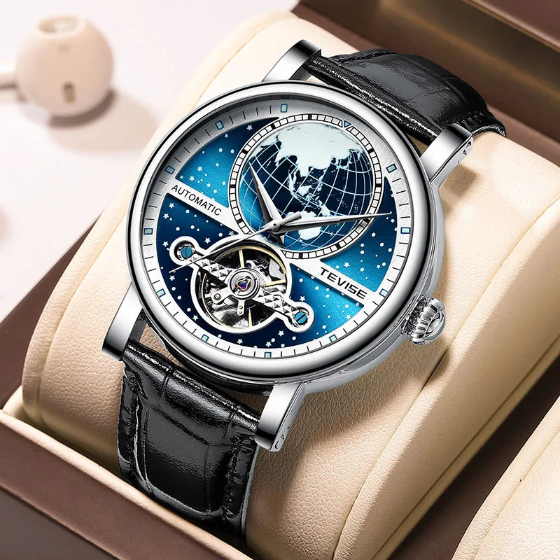 

High-end Fashion Men Luxury Watches Luminous Tourbillon Movement Mechanical Watches