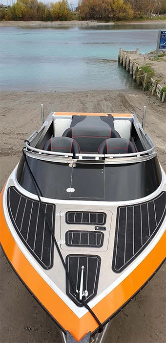 Ecocampor горячие продажи морской класс 14 футов 4 2 м глубокое V-образное дно маленькая