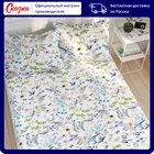 Натяжная простыня на резинке Cказка 