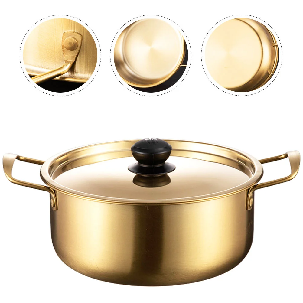 

Kitchen Big Pot For Cooking Korean Ramen Pot Ramen Pot Vegetable Pot Korean Cooking Pot Kitchen Pot Stainless Steel Noodle Pot