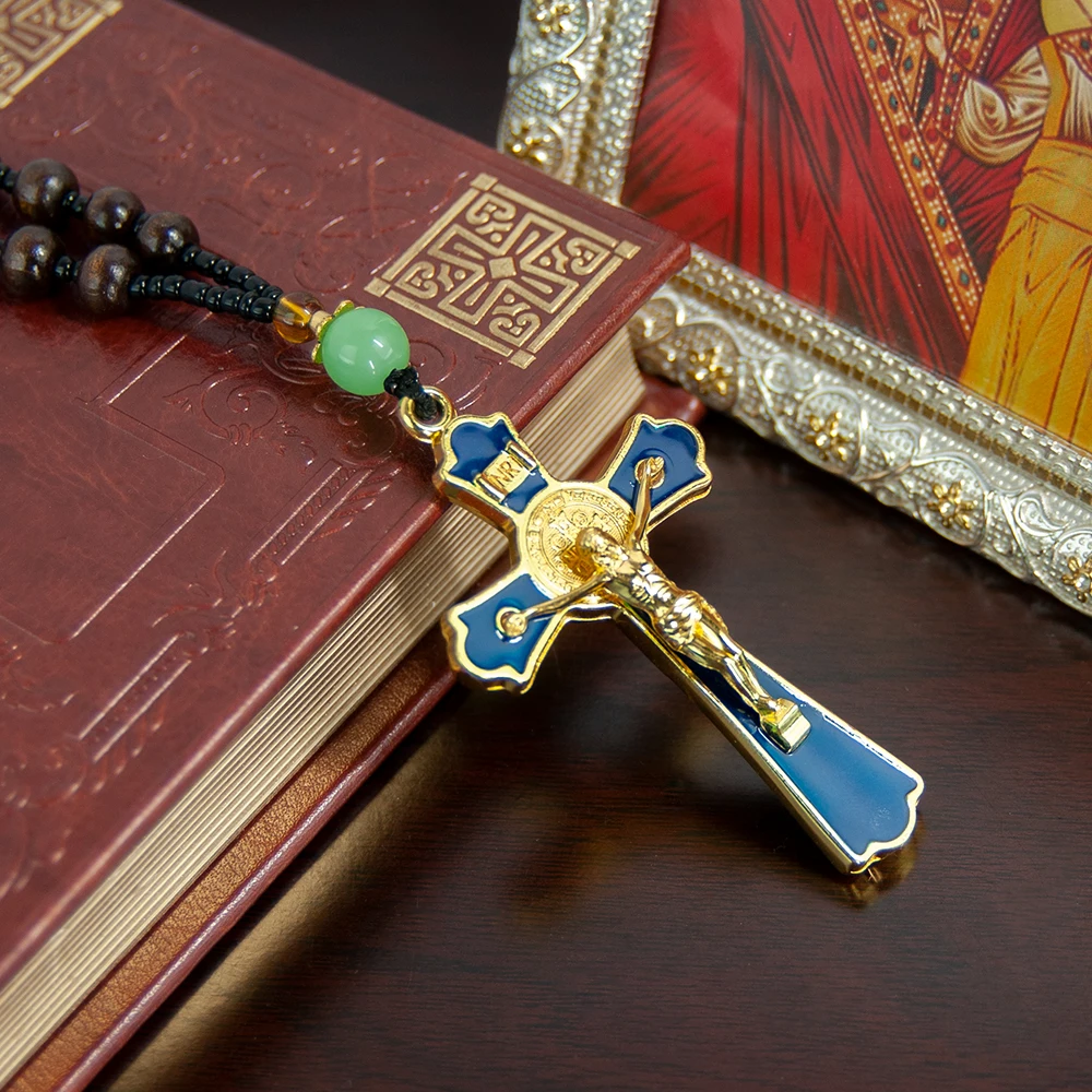 

Христианский кулон с крестом HTISOK