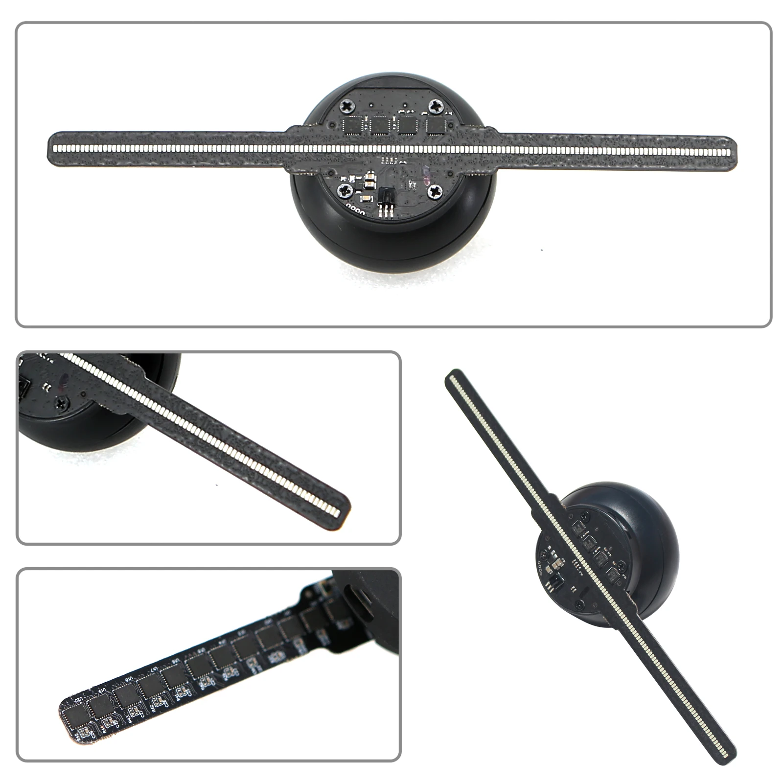 3D голографический вентилятор 14 см/128 дюйма 0603 проектор Голографический HD