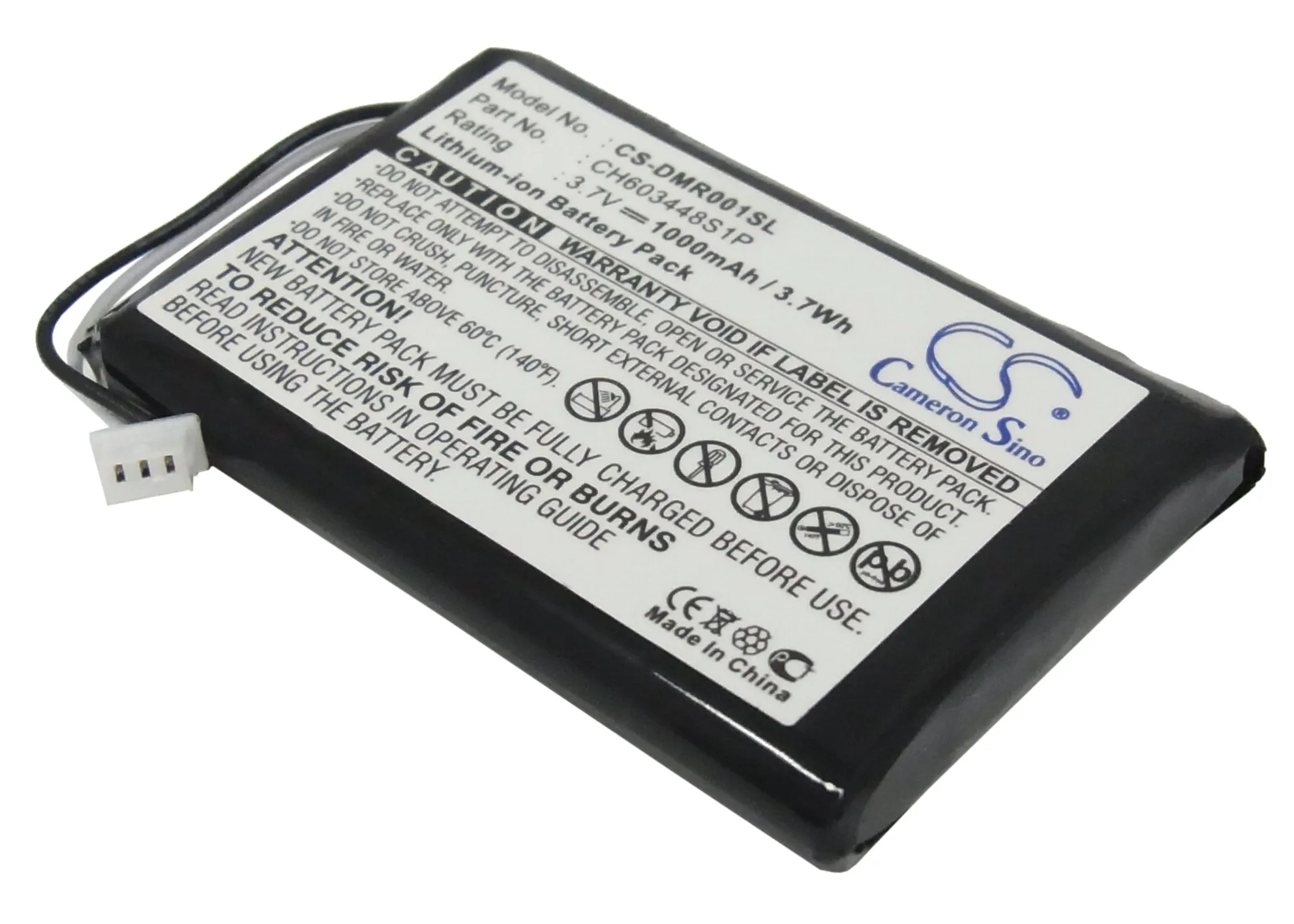 

CS 1000mAh battery for ESPN DMR-1 CH603448S1P