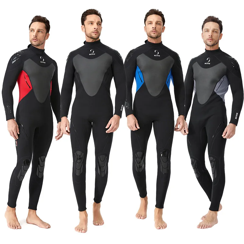 Women Men's Wetsuits 3mm Premium Neoprene Full Sleeve Dive Skin for Spearfishing,Snorkeling,Canoeing,Scuba Diving Suit For 120kg