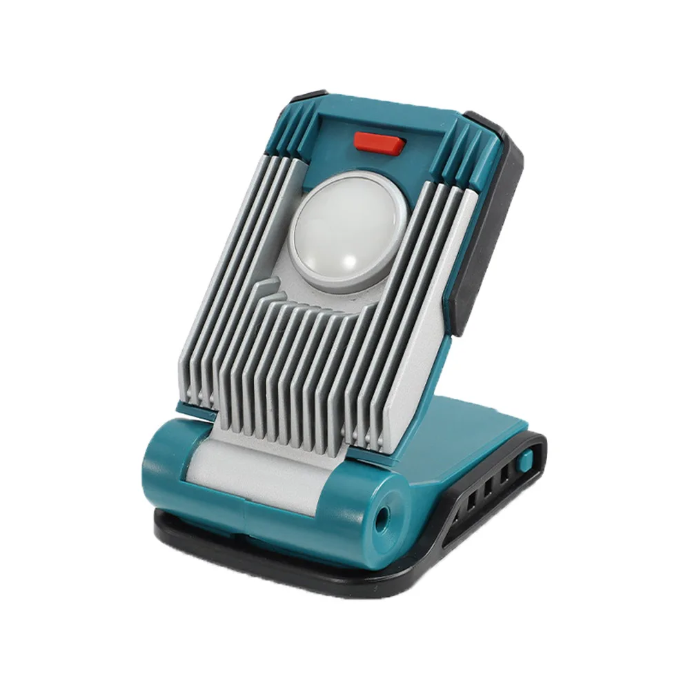 

Outdoor portable LED Working Lamp Light For DeWalt for Makita for Milwaukee for Bosch 18V 20V Battery high quality Led Light