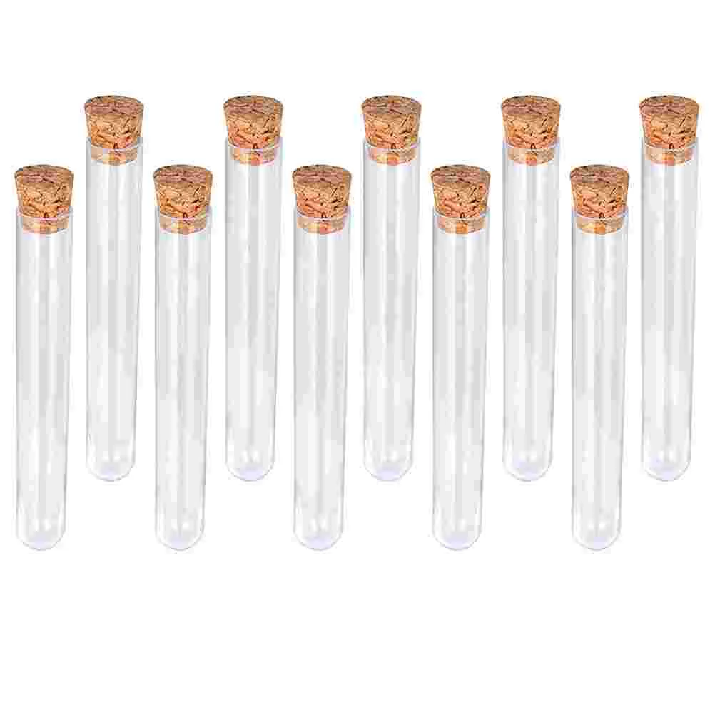 

24pcs Test Tubes with Cork Stoppers Empty Refillable Clear Test Tubes Test Tubes for Party Favors Experiments Candy Storage