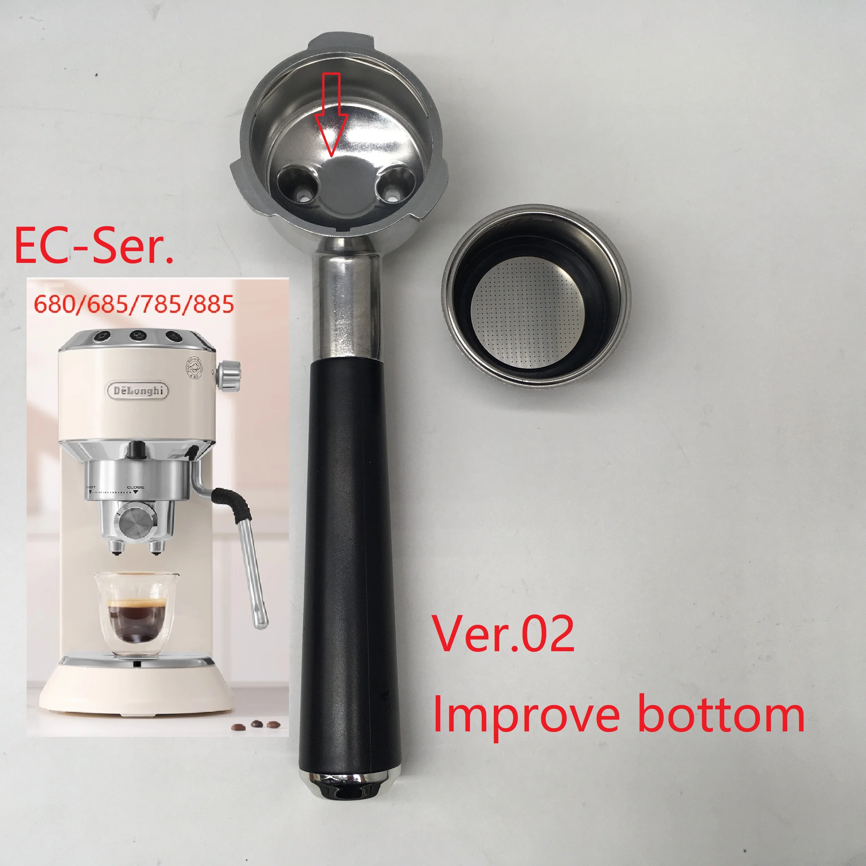 

Держатель фильтра UAMYWORD для Delonghi EC680 EC685 EC785 EC885