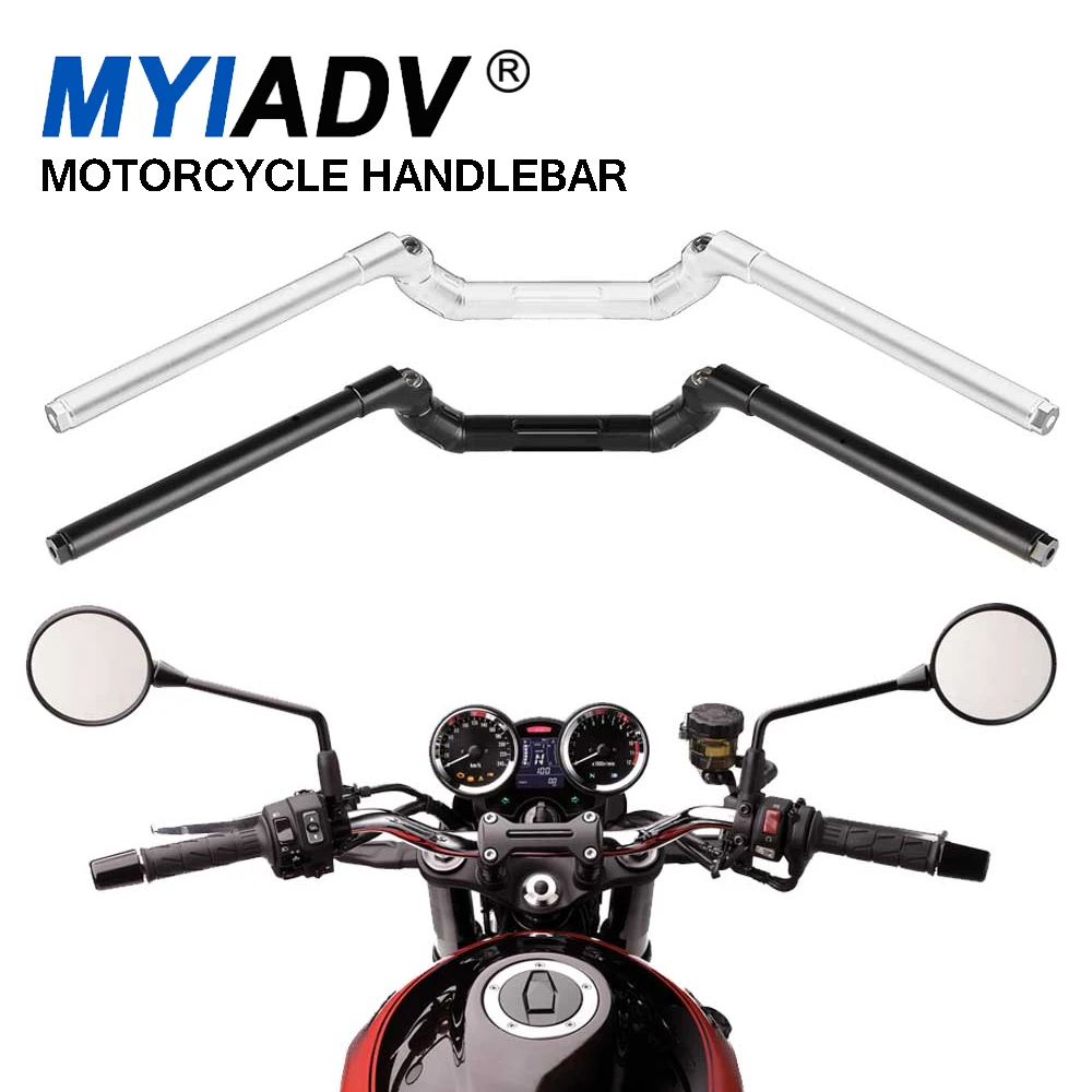 

For Kawasaki Z900RS 2018 2019 2020 2021 Z900 RS Motorcycle Adjustable CNC Aluminium Handlebars Drag Handle Bar Riser Accessories