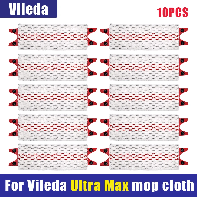 

Напольные швабры из микрофибры, многоразовые плоские вращающиеся швабры, замена ткани для Vileda UltraMax, быстросохнущая машина, моющаяся