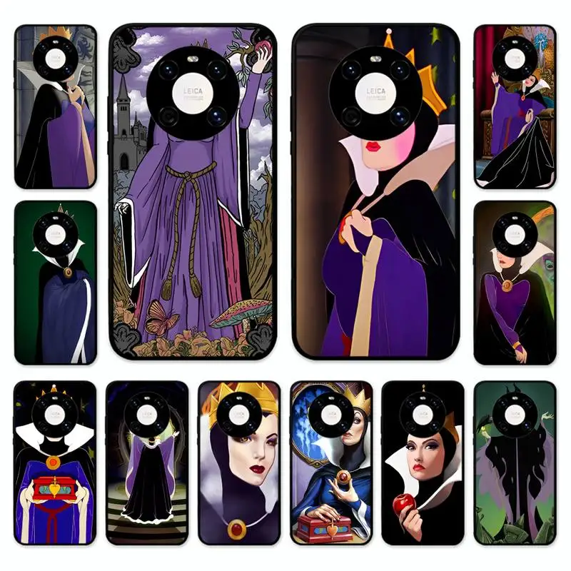 

Disney villain queen Phone Case for Huawei Mate 20 10 9 40 30 lite pro X Nova 2 3i 7se