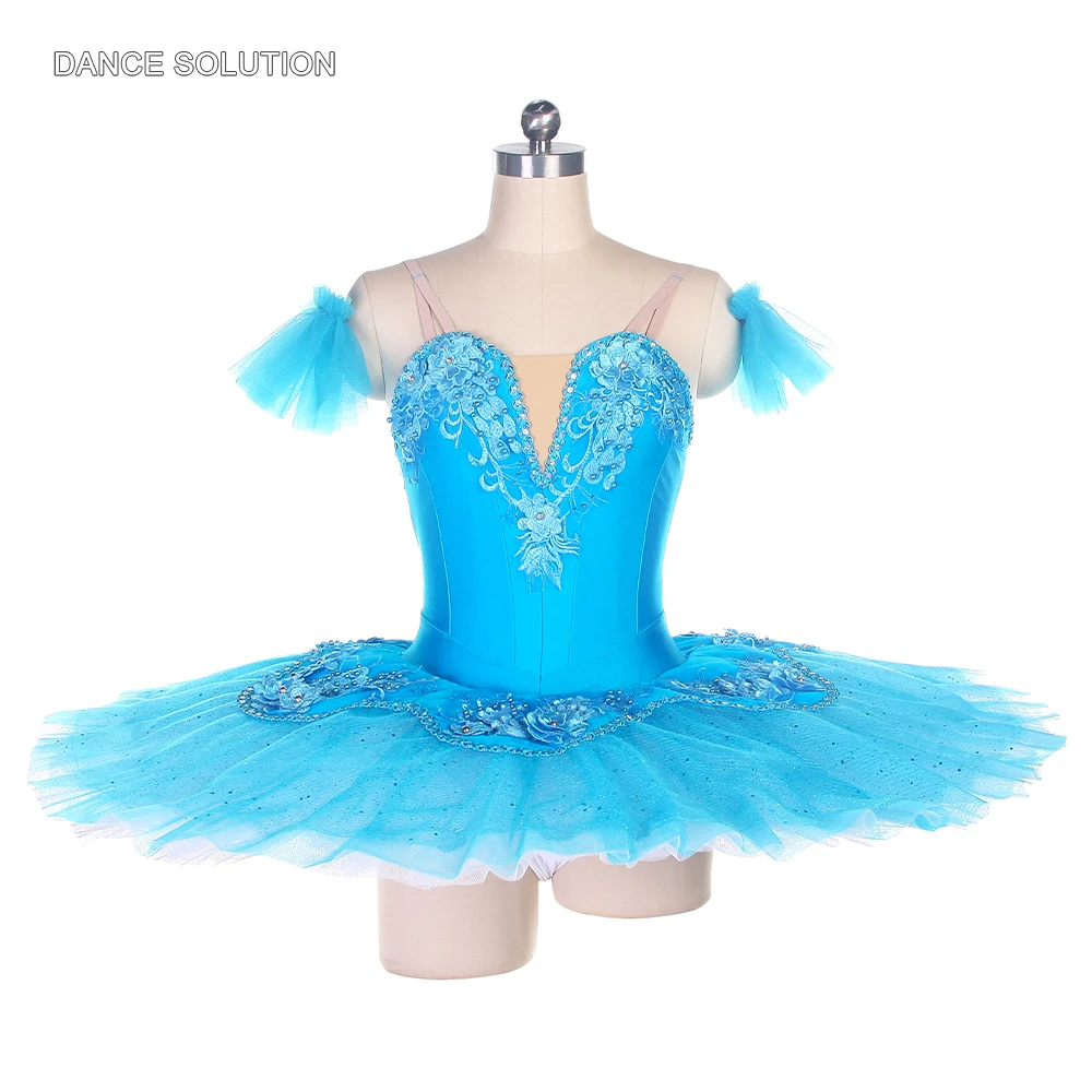 

Светильник-голубая балетная пачка, костюмы, женское платье-пачка для блинов, для выступлений на сцене, танцевальная одежда BLL489