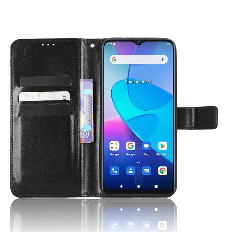 Чехол-книжка для Oukitel C31 блестящий чехол C 31 C21 C22