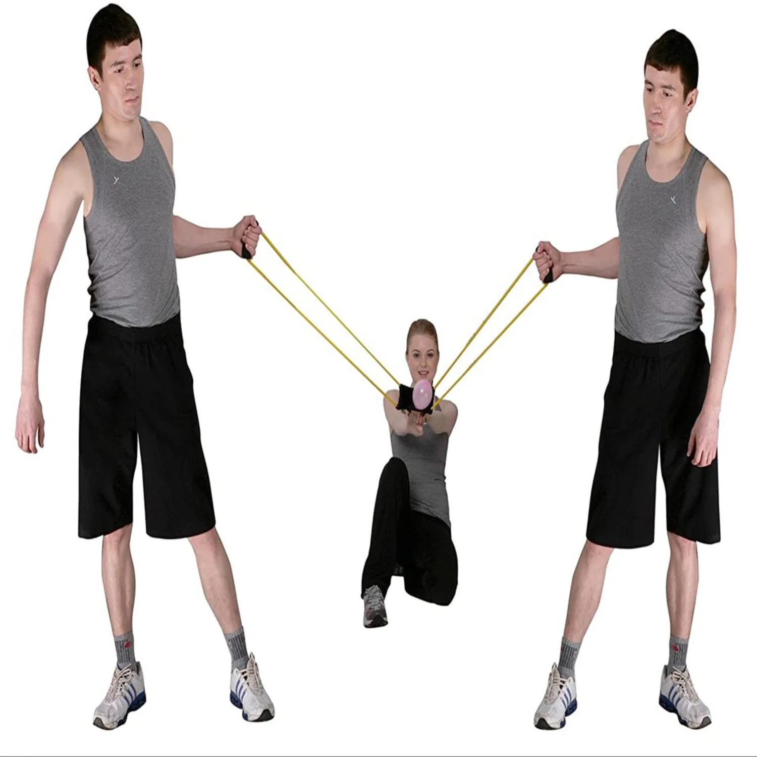 Пусковая установка для воздушных шаров на 300 ярдов Рогатка 3 человек игр свежем