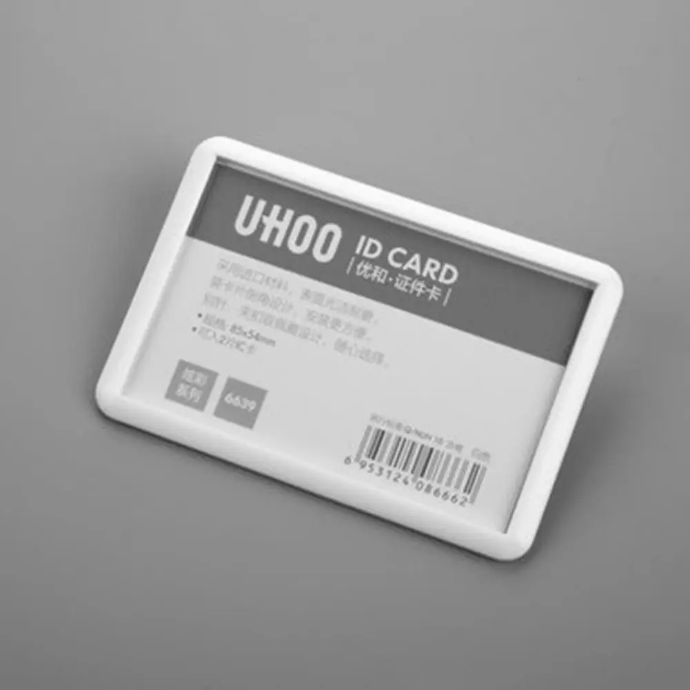 Двухсторонний портативный именной значок защита от пыли защита от падения карточка защита имя значок защита для офиса