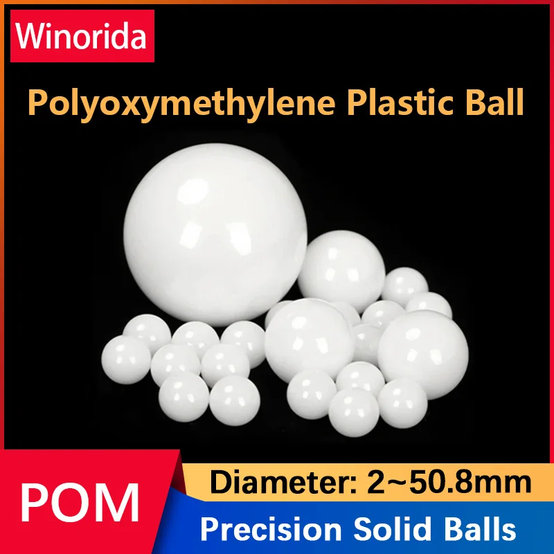 

Шарикоподшипники POM пластик 2-50 мм