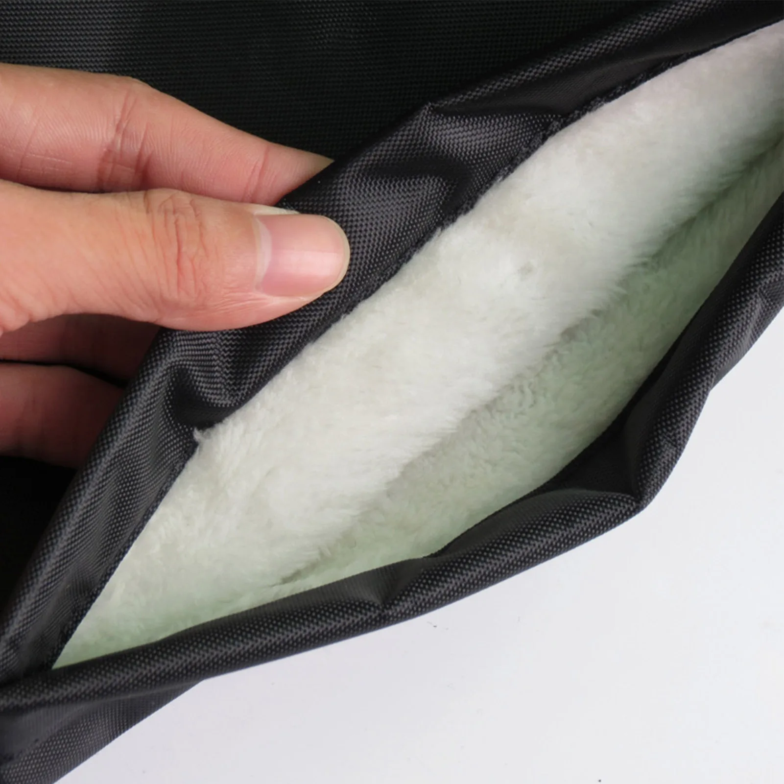 Плюс бархатный электромобиль снегоход зимний теплый чехол на ручку водителя