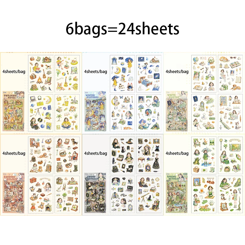 

Набор наклеек Mr. Paper для путешествий