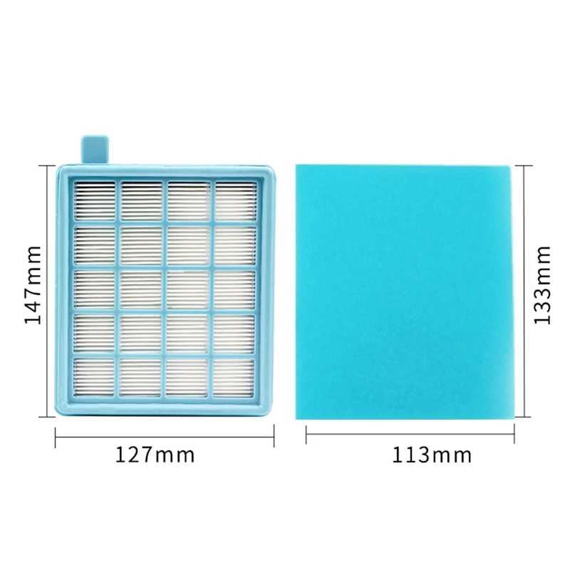 AD-фильтр Mesh HEPA-фильтр BUFFALO-MISTRAL для пылесоса FC8470 FC8471 FC8472 FC8473 FC8474 FC8476 FC8477