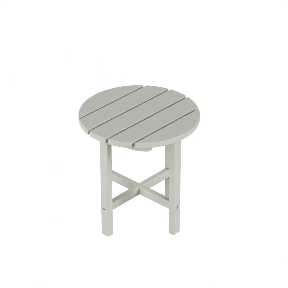 Round Plastic Patio Side Table 5