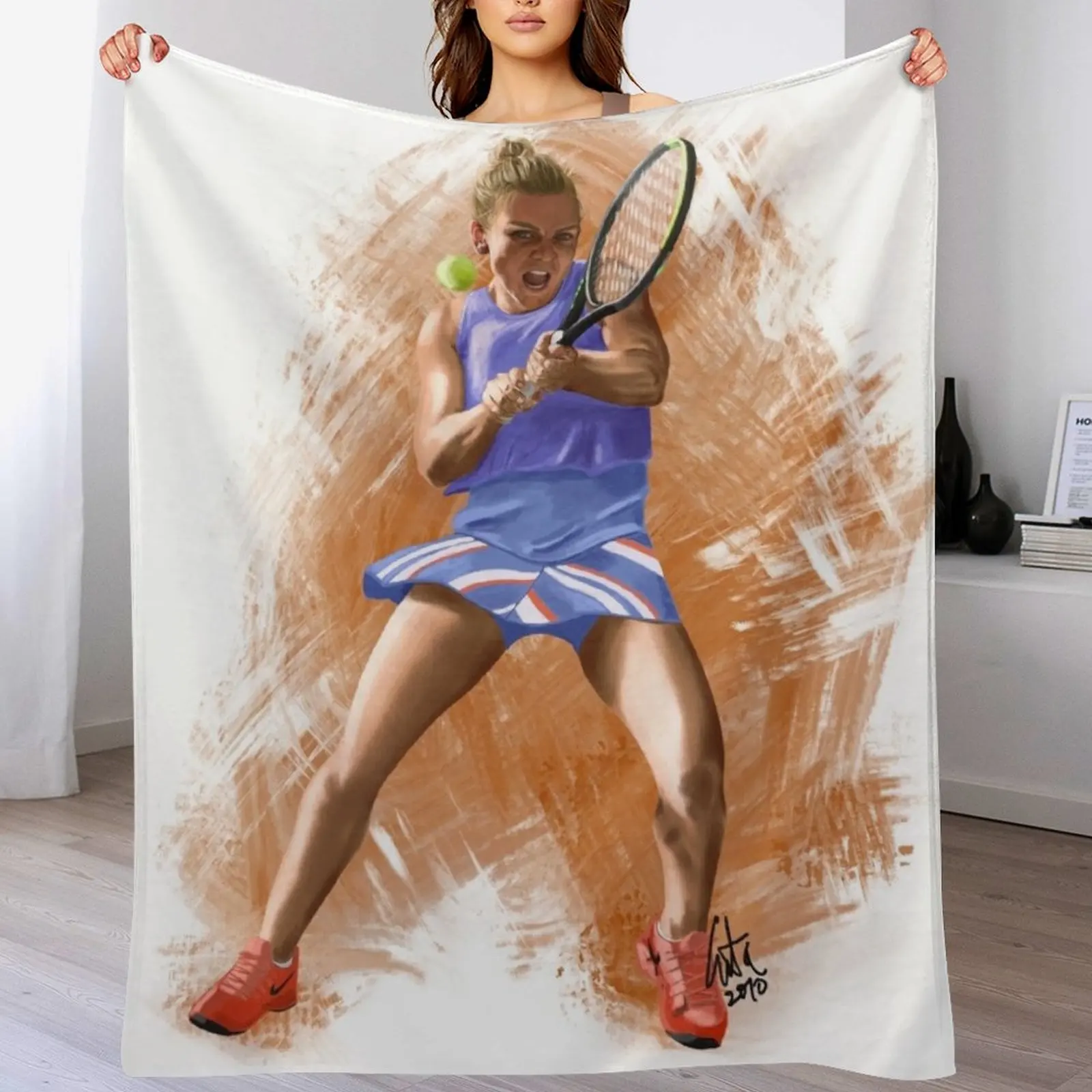 Одеяло Simona Halep 2020 роскошные утепленные одеяла для диванов