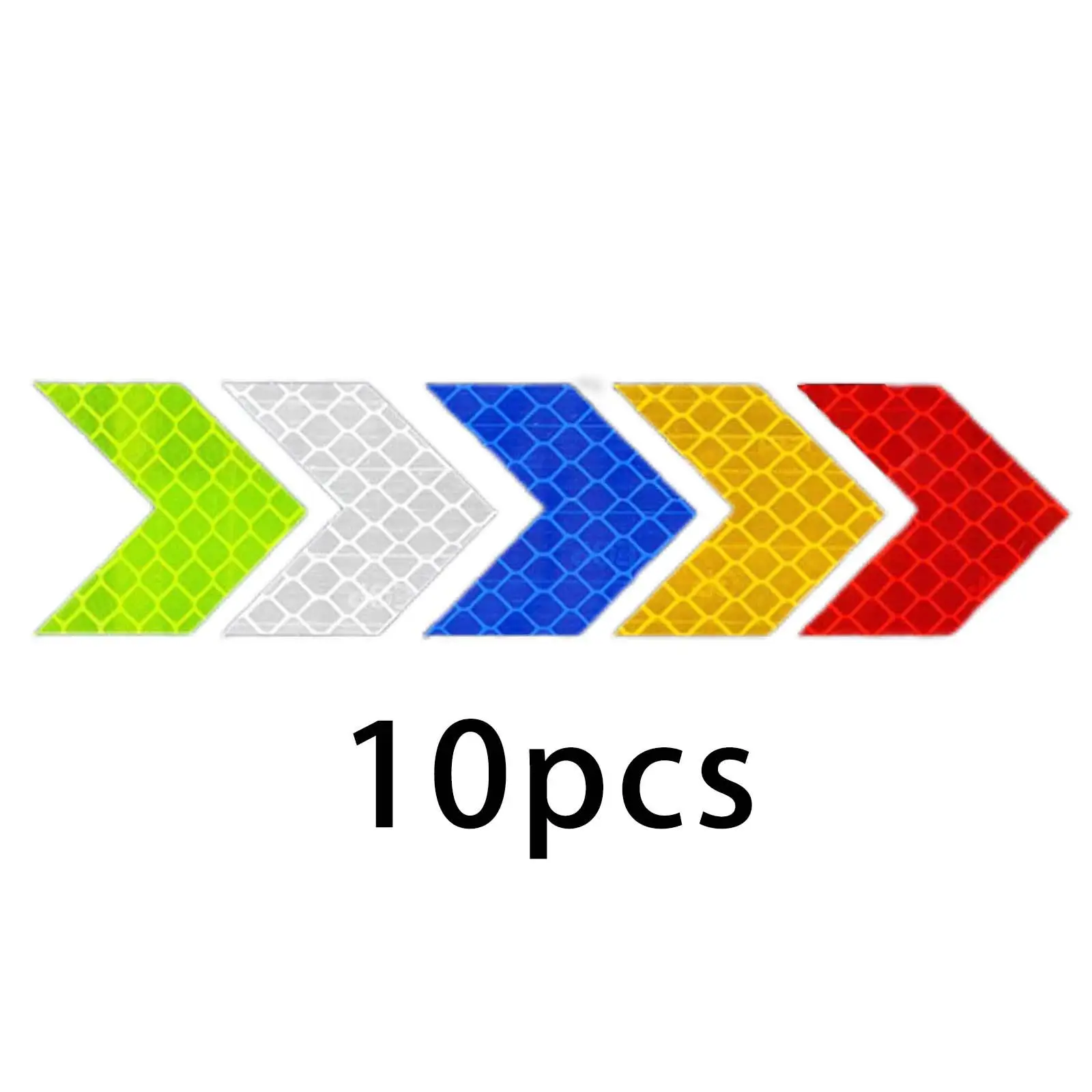 Светоотражающие наклейки со стрелками 10 шт. самоклеящиеся аксессуары для