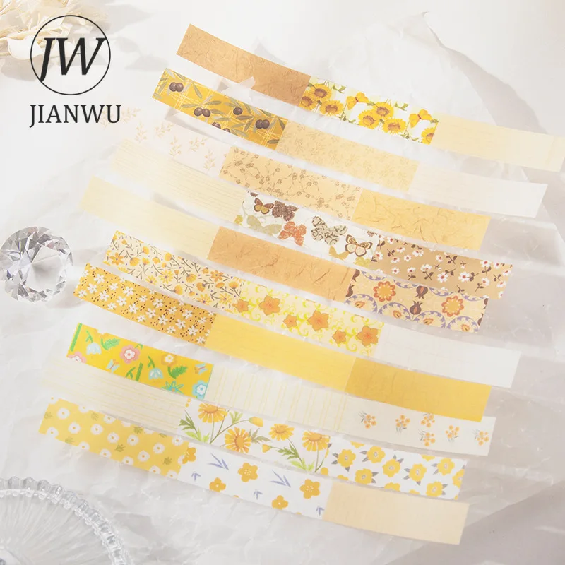 JIANWU 30 шт. маленькая свежая длинная полоса наклейка для журнала DIY Скрапбукинг