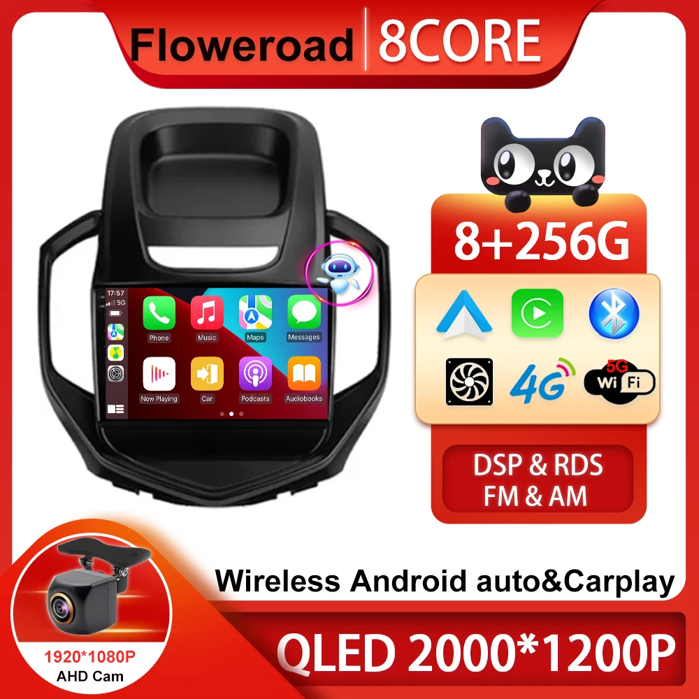 DSP RDS Carplay Android авто для Geely GC6 2016 - 2019 автомобильное радио мультимедийный видеоплеер