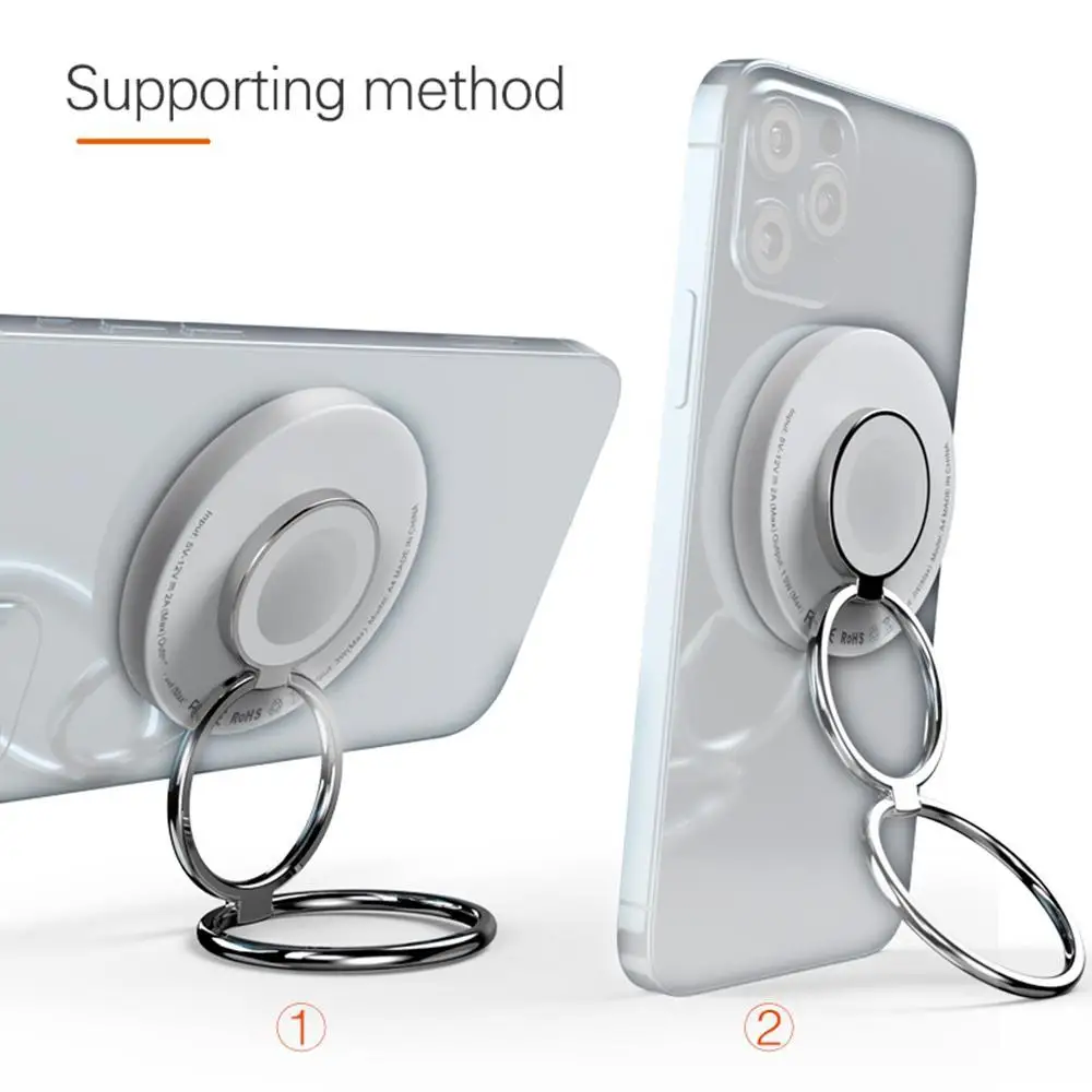 

3 In 1 Magnetic Phone Holder Stand Grip For IPhone Apple Watch Airpods 15W Wireless Charging Magnetic Charger Accessories