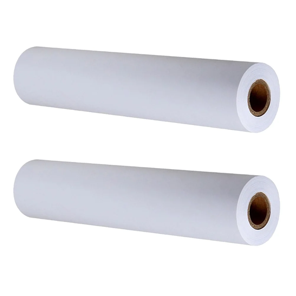 

2pcs Drawing Paper Rolls Kids Graffiti Paper Craft Paper Roll Wrapping Paper for Home School (4.5m)